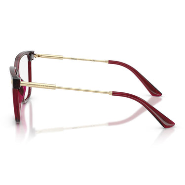 Versace Occhiali da Vista VE3388U 5538 Rosso Ciliegia/Trasparente Donna 2