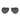 Versace Sonnenbrille VE2231 100287 Gold/Dunkelgrau Unisex