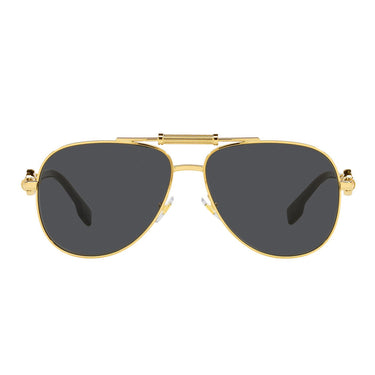 Versace Occhiali da Sole VE2236 100287 Oro/Grigio Scuro Unisex