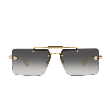 Versace Okulary Przeciwsłoneczne VE2245 10028G Złoto/Szary Gradient Unisex