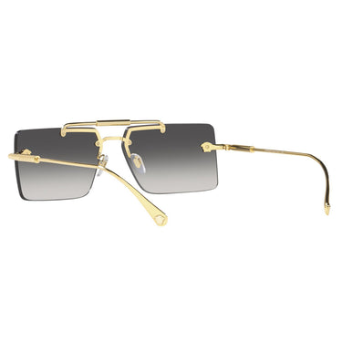Versace Okulary Przeciwsłoneczne VE2245 10028G Złoto/Szary Gradient Unisex 4