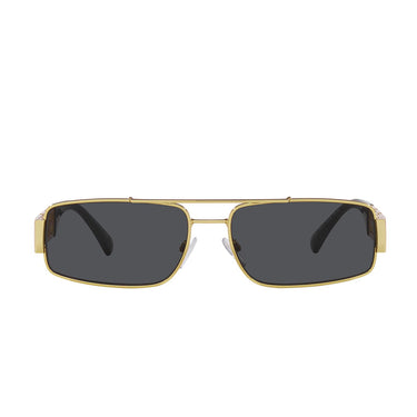 Versace Okulary Przeciwsłoneczne VE2257 100287 Złoto/Ciemny Szary Unisex