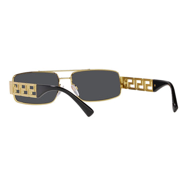 Versace Okulary Przeciwsłoneczne VE2257 100287 Złoto/Ciemny Szary Unisex 4