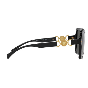 Versace Sonnenbrille VE4441 GB1/87 Schwarz/Dunkelgrau Unisex 6