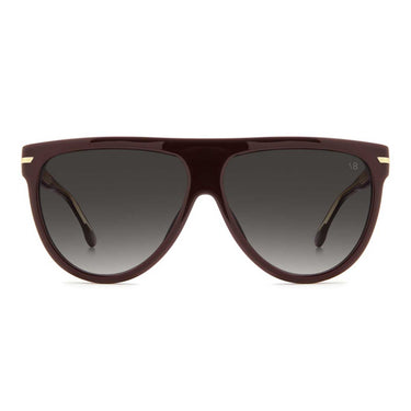 Victoria Beckham Occhiali da Sole VB 1004/S LHF9O Bordeaux/Grigio Scuro Donna