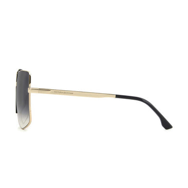 Victoria Beckham Occhiali da Sole VB 7006/S 2M29O Nero Oro/Grigio Sfumato Donna 4