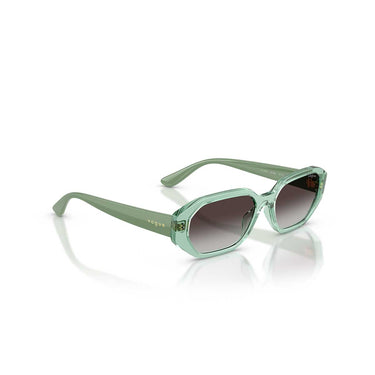 Vogue Occhiali da Sole VJ2034 32748G Verde Menta Trasparente/Sfumato Grigio Bambini 5