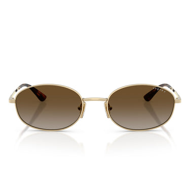 Vogue Occhiali da Sole VO4323S 848 T5 Oro Pallido Grigio Sfumato Marrone Donna Polarizzati