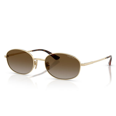 Vogue Occhiali da Sole VO4323S 848 T5 Oro Pallido Grigio Sfumato Marrone Donna Polarizzati 2