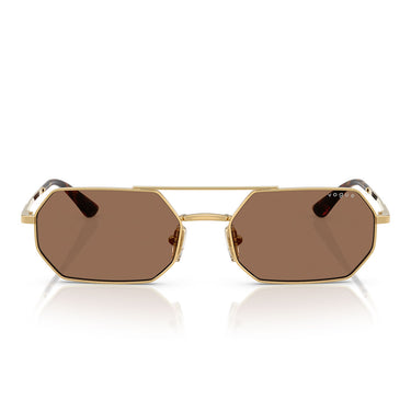 Vogue Occhiali da Sole VO4329S 280/73 Oro/Marrone Scuro Donna