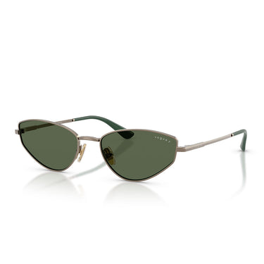 Vogue Occhiali da Sole VO4339S 51389A Marrone Chiaro Verde Scuro Donna Polarizzati 2