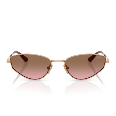 Vogue Occhiali da Sole VO4339S 515214 Oro Rosè Rosa Sfumato Marrone Donna
