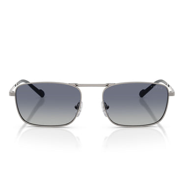 Vogue Occhiali da Sole VO4346S 51874L Gunmetal Spazzolato/Blu Sfumato Grigio Uomo