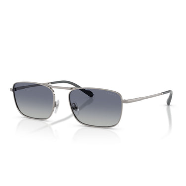 Vogue Occhiali da Sole VO4346S 51874L Gunmetal Spazzolato/Blu Sfumato Grigio Uomo 1