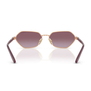Vogue Occhiali da Sole VO4349S 51528H Oro Rosè Viola Sfumato Donna 4