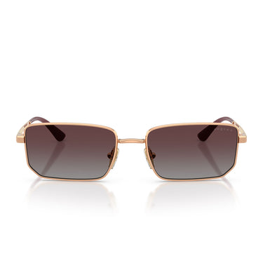 Vogue Occhiali da Sole VO4352S 515262 Oro Rosè Grigio Sfumato Viola Donna Polarizzati