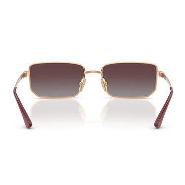 Vogue Occhiali da Sole VO4352S 515262 Oro Rosè Grigio Sfumato Viola Donna Polarizzati 4