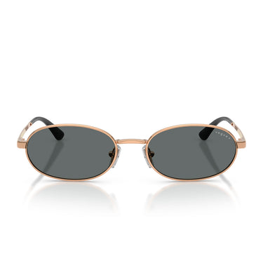 Vogue Occhiali da Sole VO4353S 515281 Oro Rosè Grigio Scuro Donna Polarizzati