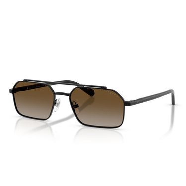 Vogue Occhiali da Sole VO4356S 352 T5 Nero Grigio Sfumato Marrone Uomo Polarizzati 2