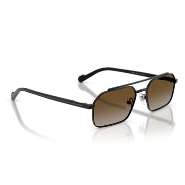 Vogue Occhiali da Sole VO4356S 352 T5 Nero Grigio Sfumato Marrone Uomo Polarizzati 5