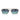 Vogue Occhiali da Sole VO4356S 51374S Oro Antico Azzurro Sfumato Blu Uomo
