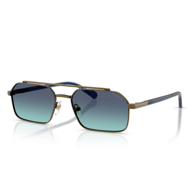 Vogue Occhiali da Sole VO4356S 51374S Oro Antico Azzurro Sfumato Blu Uomo 2