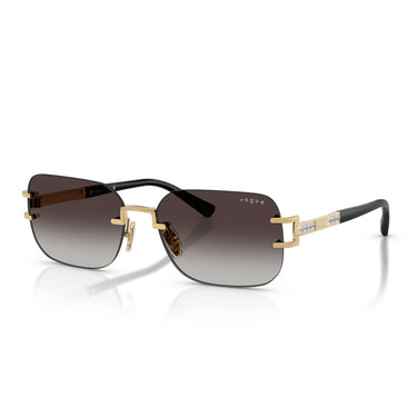 Vogue Occhiali da Sole VO4367SB 280 8G Oro Sfumato Grigio Donna 2