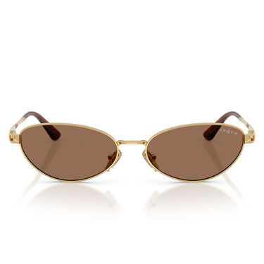 Vogue Occhiali da Sole VO4369S 280 73 Oro Marrone Scuro Donna
