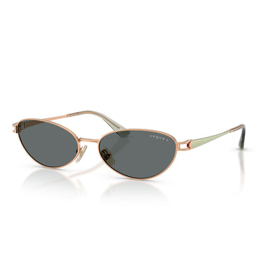Vogue Occhiali da Sole VO4369S 515281 Oro Rosé Grigio Scuro Donna Polarizzati 2