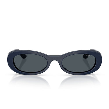 Vogue Occhiali da Sole VO5582S 324087 Blu Pieno Grigio Scuro Donna