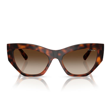 Vogue Occhiali da Sole VO5607S W65613 Marrone Scuro/Marrone Scuro Sfumato Donna