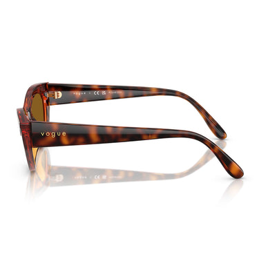Vogue Occhiali da Sole VO5637SU W65683 Marrone Scuro Marrone Scuro Donna Polarizzati 3