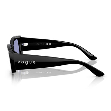 Vogue Occhiali da Sole VO5642SU W44 76 Nero Violetto Scuro Donna 3