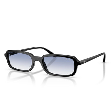 Vogue Occhiali da Sole VO5666S W44/19 Nero/Trasparente Sfumato Azzurro Donna 1