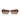Vogue Occhiali da Sole VO5666S W65613 Marrone Scuro Marrone Sfumato Donna