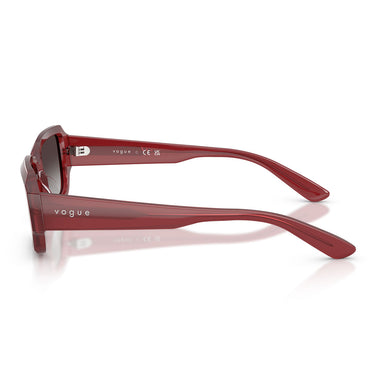 Vogue Occhiali da Sole VO5693SU 32818G Opal Magenta Grigio Sfumato Donna 3