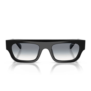 Vogue Occhiali da Sole VO5694SU W44/79 Nero/Trasparente Sfumato Blu Donna