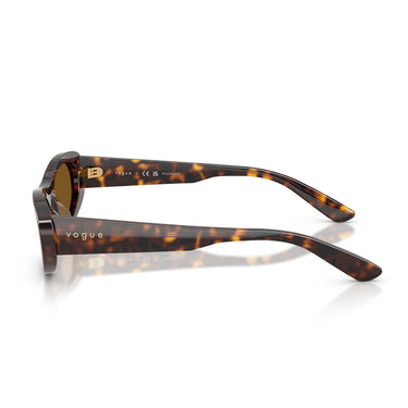 Vogue Occhiali da Sole VO5695SU W65683 Marrone Scuro Marrone Scuro Donna Polarizzati 3