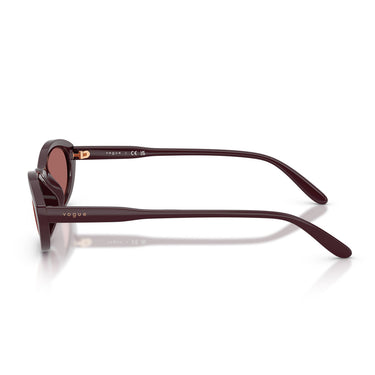 Vogue Occhiali da Sole VO5697SU 328469 Bordeaux Violetto Scuro Donna 3