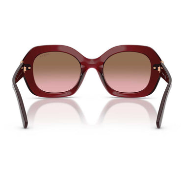 Vogue Occhiali da Sole VO5706SB 328614 Bordeaux Trasparente/Rosa Sfumato Marrone Donna 3