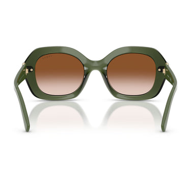 Vogue Occhiali da Sole VO5706SB 328713 Verde Trasparente Marrone Sfumato Donna 4