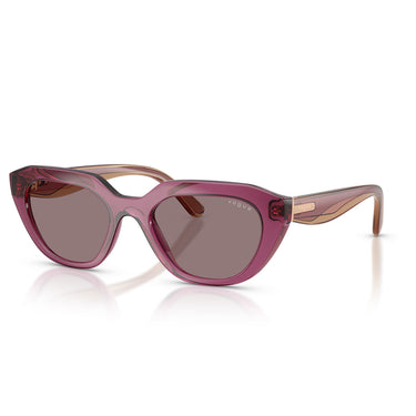 Vogue Occhiali da Sole VO5711S 32277N Viola Trasparente/Violetto Scuro Donna