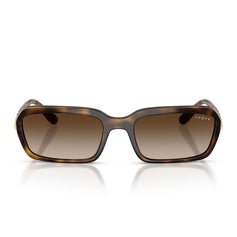 Vogue Occhiali da Sole VO5744S W65613 Marrone Scuro Marrone Sfumato Donna