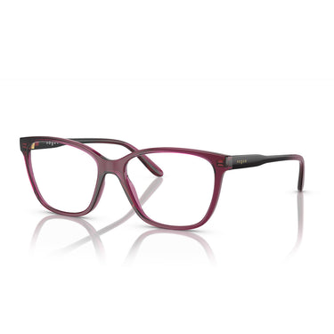 Vogue Prescription Glasses VO5518 2989 Dark Cherry Red Transparent/Transparent Women's
