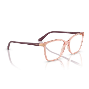 Vogue Prescription Glasses VO5654 2864 Dark Pink Transparent/Transparent Women's