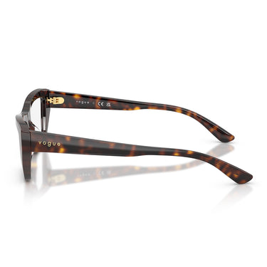 Vogue Occhiali da Vista VO5701U 3279 Marrone Latte Trasparente Donna 3