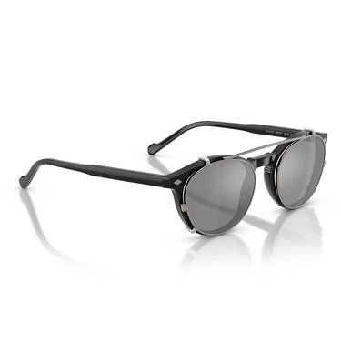 Vogue Occhiali da Vista VO5751S W44/1W Nero/Trasparente con Clip Grigio Uomo 6