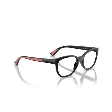 Vogue okulary korekcyjne VY2033 W44 czarne/przezroczyste dla dzieci