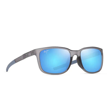 Maui Jim Occhiali da Sole AKALA B599-14 MJ0599SA 004 Grigio Opaco/Blu Hawaii Unisex Polarizzati 2