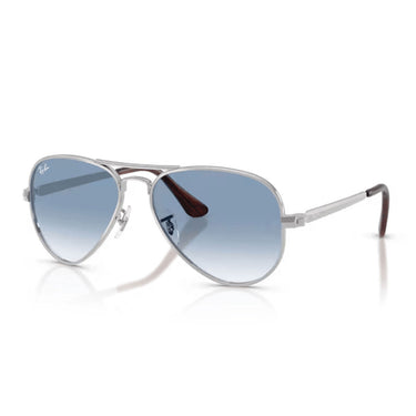 Ray-Ban Okulary Przeciwsłoneczne RB3925 003/3F Aviator Max Srebrny/Przezroczysty Niebieski Gradient Unisex 2